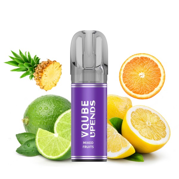 VQUBE Pod Mixed Fruits (fruta mixta, 2 piezas)