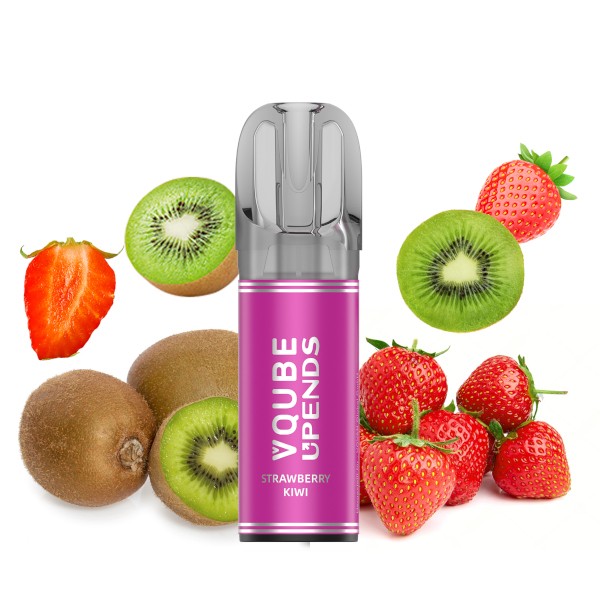 VQUBE Pod Strawberry Kiwi (fresa y kiwi, 2 piezas)